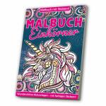 Malbuch Einhörner mit Stickern