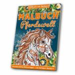 Malbuch Pferde mit Stickern