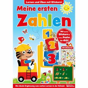 Lernbuch Meine ersten Zahlen mit Stickern