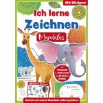 Malbuch Ich lerne Zeichnen Mandalas mit Stickern