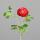Kunstblume Ranukel rot 60cm