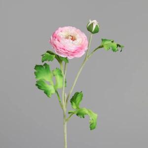 Kunstblume Ranukel rosé 60cm