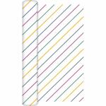 Home Fashion Tischläufer Airlaid Striped 250x33cm