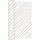 Home Fashion Tischläufer Airlaid Striped 250x33cm