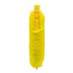 Idena Kugelschreiber Fluffy gelb