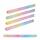 Lineal Good Feelings Happy Flowers Acryl regenbogen 18cm 4fach sortiert