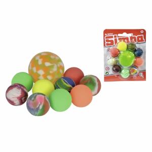 Springball-Set Be Active mehrfarbig 9x Ø27mm 1xØ45mm