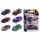 Majorette Spielzeugauto Premium Cars Color Changers inkl Sammelkarte 7,5cm 6fach sortiert