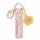 NICI Schlüsselanhänger Schön, dass es dich gibt Kunstlederband mit Stern roségold 10cm