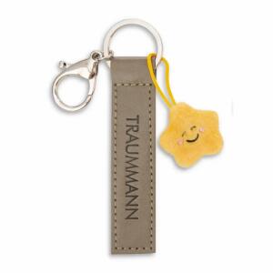 NICI Schlüsselanhänger Traummann Kunstlederband mit Stern olive 10cm