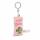 NICI Schlüsselanhänger Mini Plüschkissen Du bist Zucker! mit Glöckchen 8cm