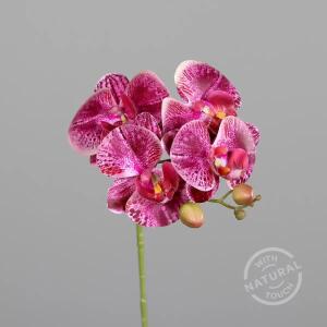 Kunstblume Orchidee Real Touch violett 66cm