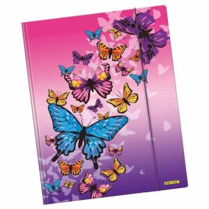 ONLINE Gummizugmappe Butterfly DIN A3