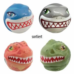 John Plastikball Tiere 8cm 4fach sortiert