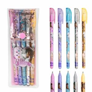 DEPESCHE Miss Melody Gelroller Glitter 5 Stück
