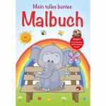 Mein tolles buntes Malbuch Elefant