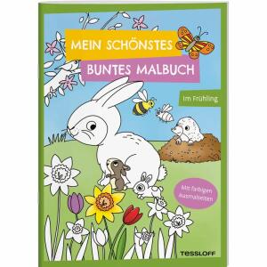 TESSLOFF Mein schönstes buntes Malbuch Im Frühling