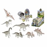 Dinosaurier Set im Ei 10cm 3 Teile nachtleuchtend 2fach...