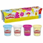 Play-Doh Spielknete Konfetti 4 Stück