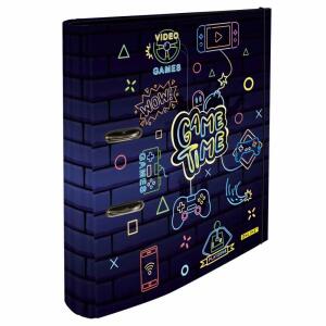 ONLINE Ordner Game Time DIN A4 mit Gummiband