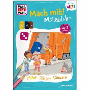 TESSLOFF Rätselbuch WAS IST WAS Meine Welt Mach mit! Müllabfuhr