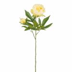 Kunstblume Peonie gelb 66cm