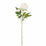Kunstblume Peonie weiss 66cm