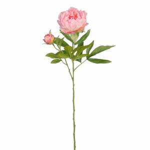 Kunstblume Peonie rosa 66cm