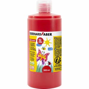 Eberhard Faber Transparente Flüssigfarbe EFA Cromix geraniumrot hell 500ml Flasche