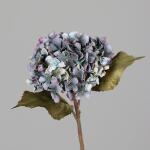 Kunstblume Hortensie blau 45cm
