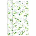 Home Fashion Tischläufer Airlaid Linn green 490X40CM