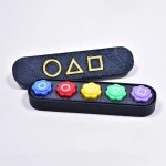 Geschicklichkeitsspiel Gonggi länglich 10,5x2,5x2cm