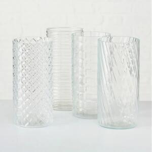 BOLTZE Vase Quartett 4fach sortiert