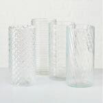 BOLTZE Vase Quartett 4fach sortiert