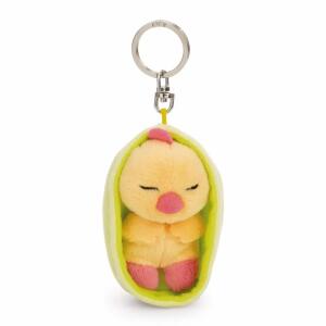 NICI Schlüsselanhänger Sleeping Pets Küken im Körbchen hellgrün 8cm