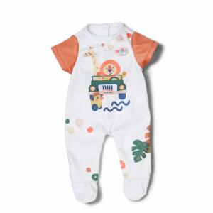 Zapf Creation Puppenkleidung BABY born Strampler Dschungel 36cm