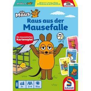 Kartenspiel Die Maus Raus aus der Mausefalle