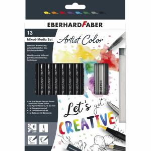 Eberhard Faber Mixed-Media Set Artist Color Lets get CREATIVE 13 Stück Kartonetui