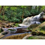 PRACHT Diamond Painting Wasserfall 40x30cm