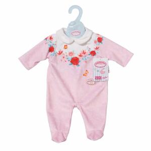 Zapf Creation Puppenkleidung Baby Annabell Strampler rosa Blumen 43cm