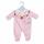 Zapf Creation Puppenkleidung Baby Annabell Strampler rosa Blumen 43cm