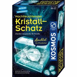 Experimentier-Set Nachtleuchtender Kristall-Schatz