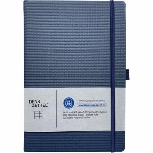 Notizbuch Denkzettel Tenax 192 Seiten blau DIN A5