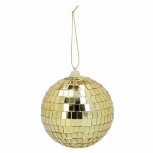 Boland Discokugeln gold 8cm 6 Stück