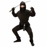 WIDMANN Kinderkostüm Ninja schwarz Größe...