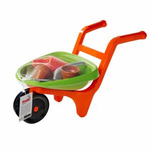 Kleine Schubkarre mit Gartenwerkzeug 5 Teile
