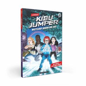 DENKRIESEN Jugendbuch KIBU JUMPER London Wettlauf gegen die Zeit Band 1