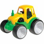 Traktor gelb/grün 14cm