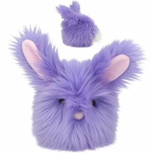 DEPESCHE SNUKIS Flauschiger Hase lila