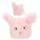 DEPESCHE SNUKIS Flauschiger Hase blush
